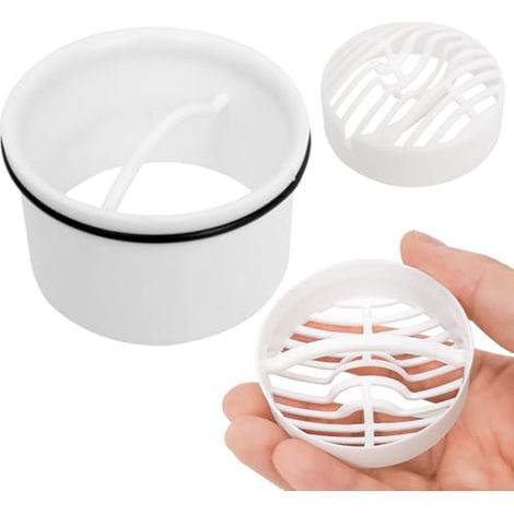 Haarsieb + Tauchrohr Für Dusche – Set Kompatibel Mit Den Modellen 6960, 6963, 6961, 6962 – Haarfiltre Und Anti-haar-duschrost
