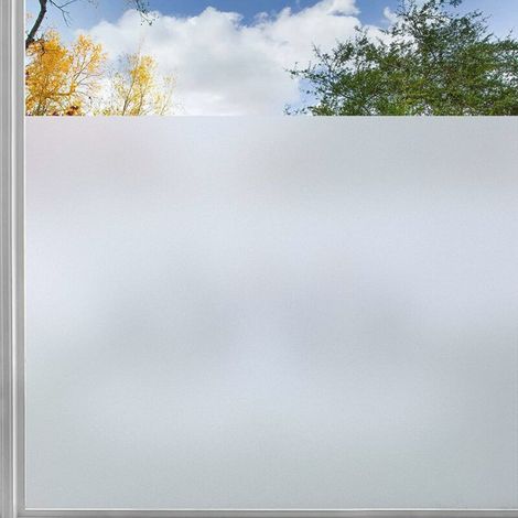 Fensterfolie, Uv-schutz, Antistatische Folie, Frosted Privatsphäre, Geeignet Für Büro, Badezimmer, Schlafzimmer, Küche 45x200cm