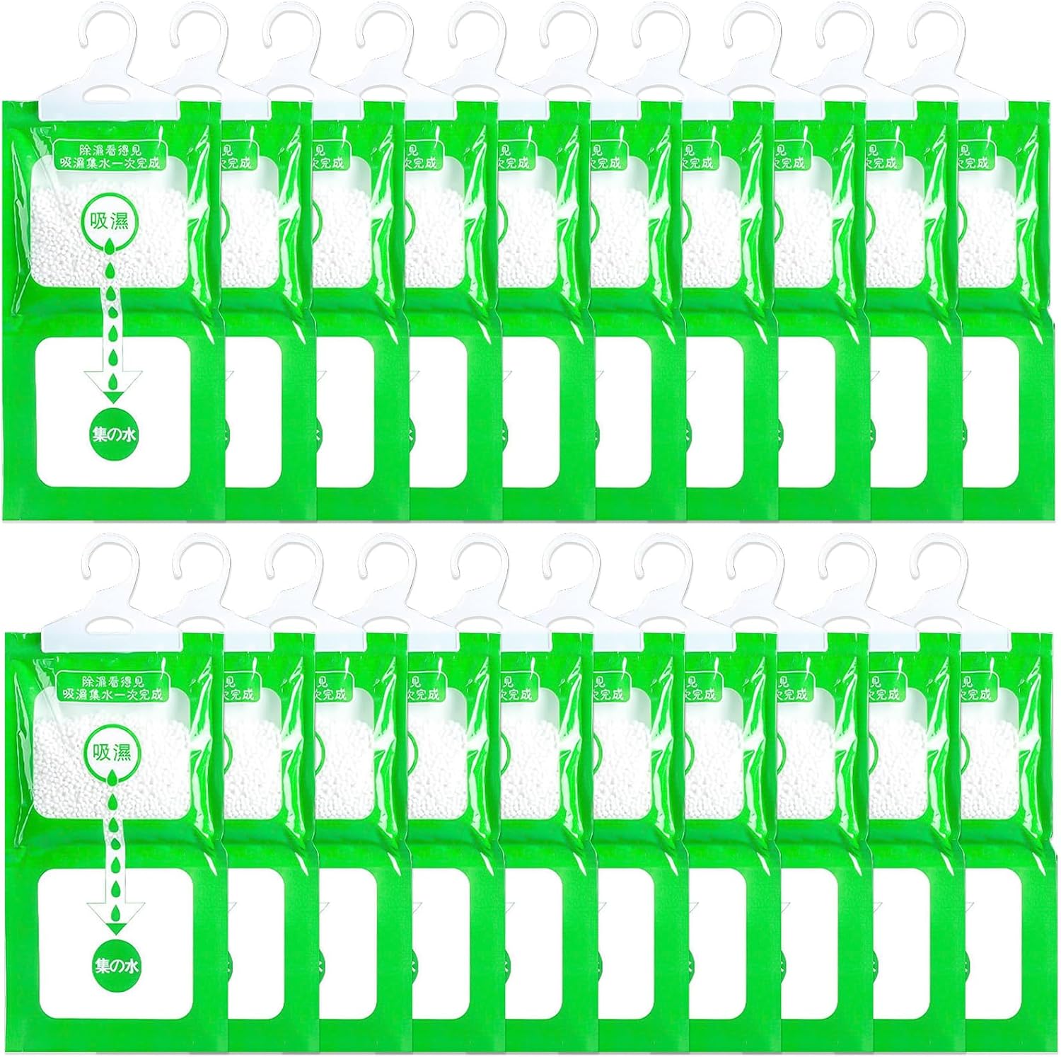 20er-pack Feuchtigkeitsabsorber Für Schränke, Hänge-luftentfeuchter, Anti-schimmel-beutel Für Küche/bad/kleiderschrank/auto