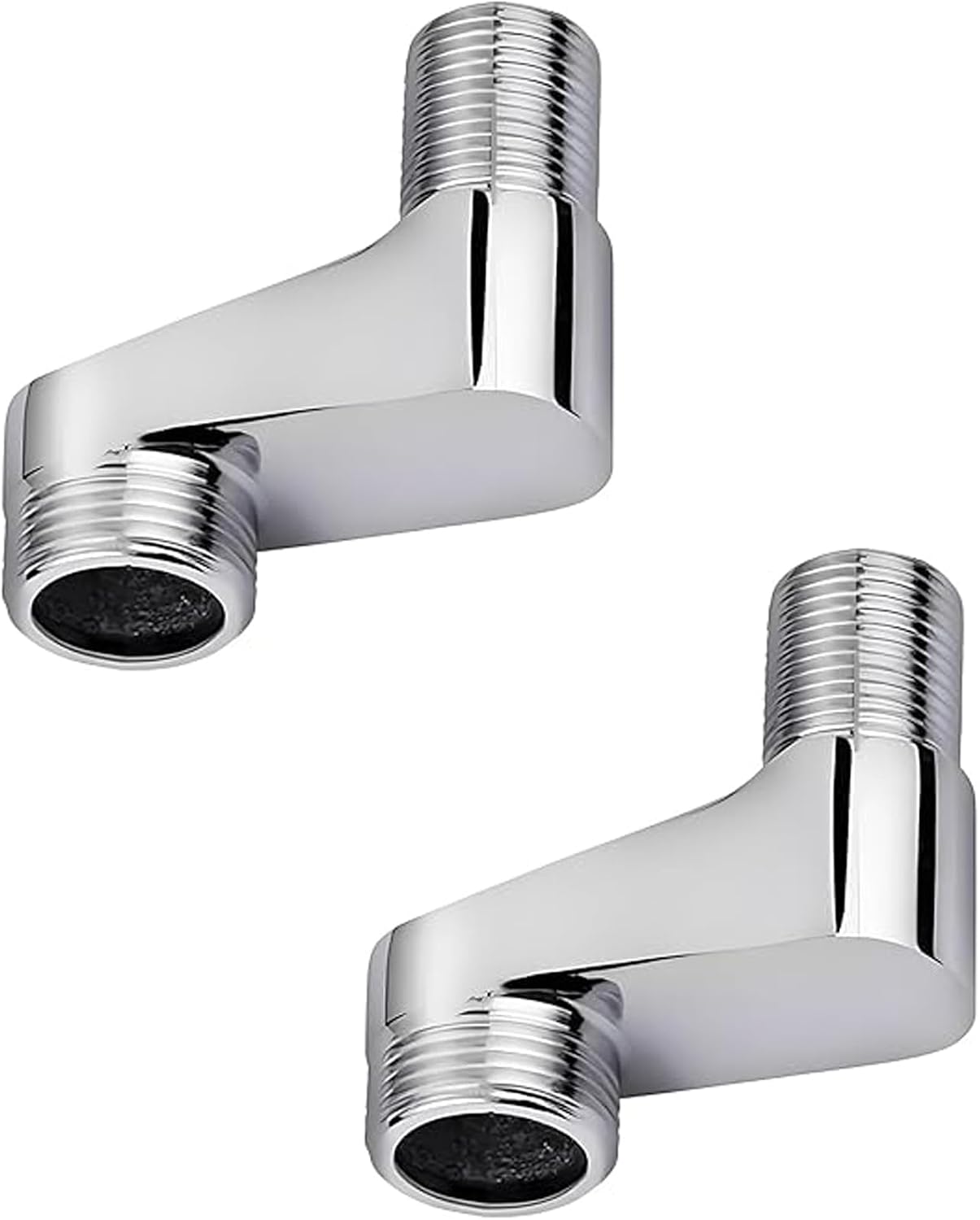 2 Stück, S-förmige Duscharmatur-adapter – Verstellbarer Adapter Für Duscharmaturen Aus Massivem Messing, S 1/2" Auf 3/4" – Verstellbarer Adapter Für Badezimmerinstallationen