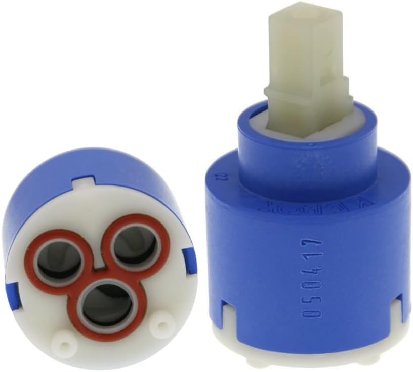 480019 – 35-mm-keramikkartusche Für Mischbatterien, Einhebelmischer Mit Flachem Profil Und 2 Füßen K35-a Kerox, 35 Mm