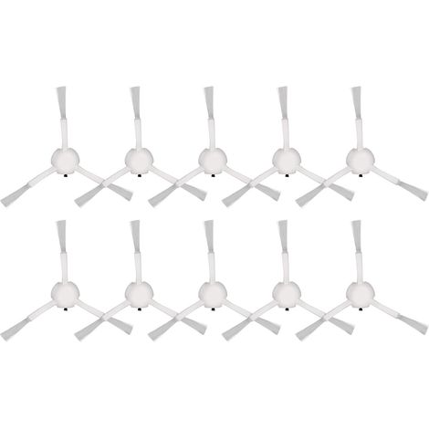 Set Mit 10 Ersatz-seitenbürsten, Kompatibel Mit Dreame 1c / Stytj01zhm / Dreame F9 Saugroboter