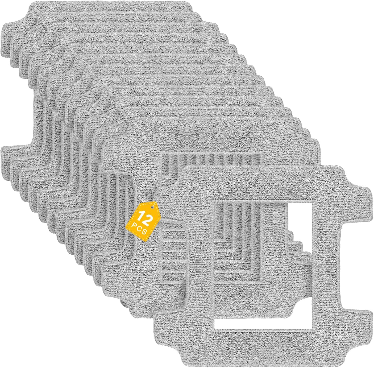 12er-pack Reinigungspads Für Ecovacs Winbot W2s / W2s Omni Fensterputzroboter – Reinigungstuch Für Ecovacs Winbot – Waschbare Mikrofasertücher