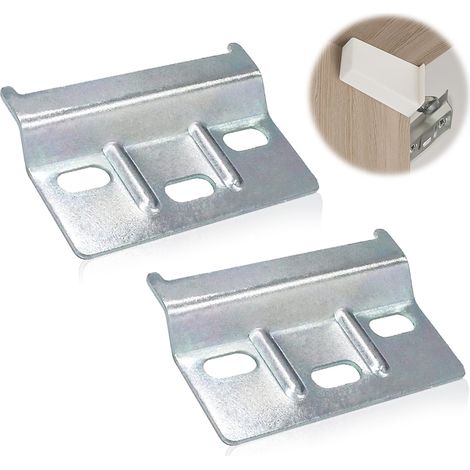 Giak Metall-trägerplatte, Wandhalterung Für Schränke, Aufhängeschiene, 6 Stück, 60 Mm Verzinkter Stahl, Wandbefestigung Für Hängeschränke