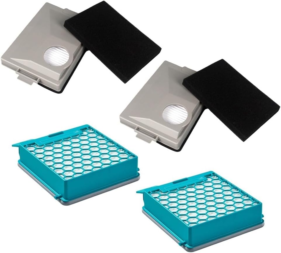 2er-pack Ersatz-kohlefilter Für Miele Boost Cx1 Staubsauger (11639240) Und Blizzard Cx1 Staubsaugermodelle, Kompatibel Mit Zubehör, Zur Aufrechterhaltung Der Saugleistung