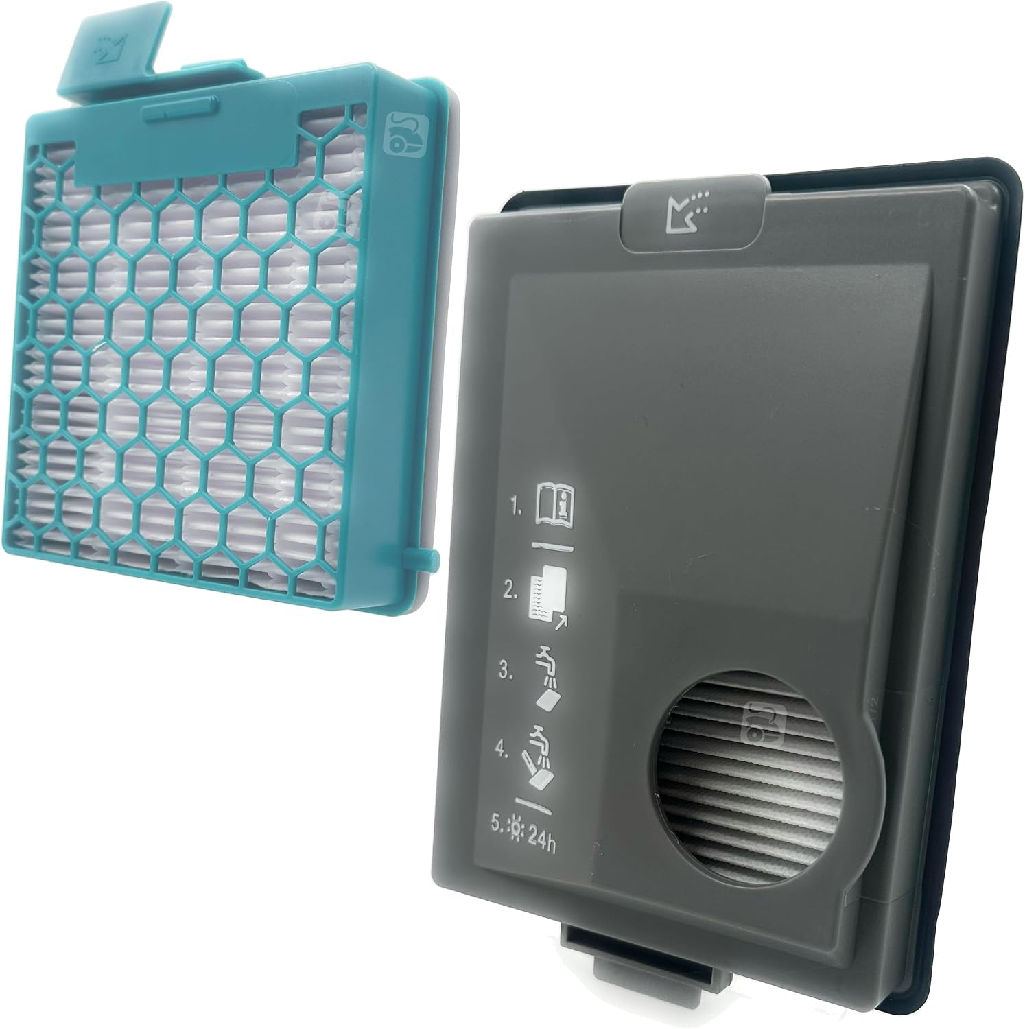Satz Hepa-filter, Kompatibel Mit Dem Miele Boost Cx1 Serie Cx 1 Staubsauger
