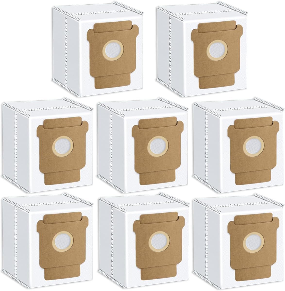 8er-pack Staubsaugerbeutel Für Irobot Roomba 105 Vac, Plus 405 Combo, Plus 505 Combo, Roomba Max 705, Combo 2 Essential