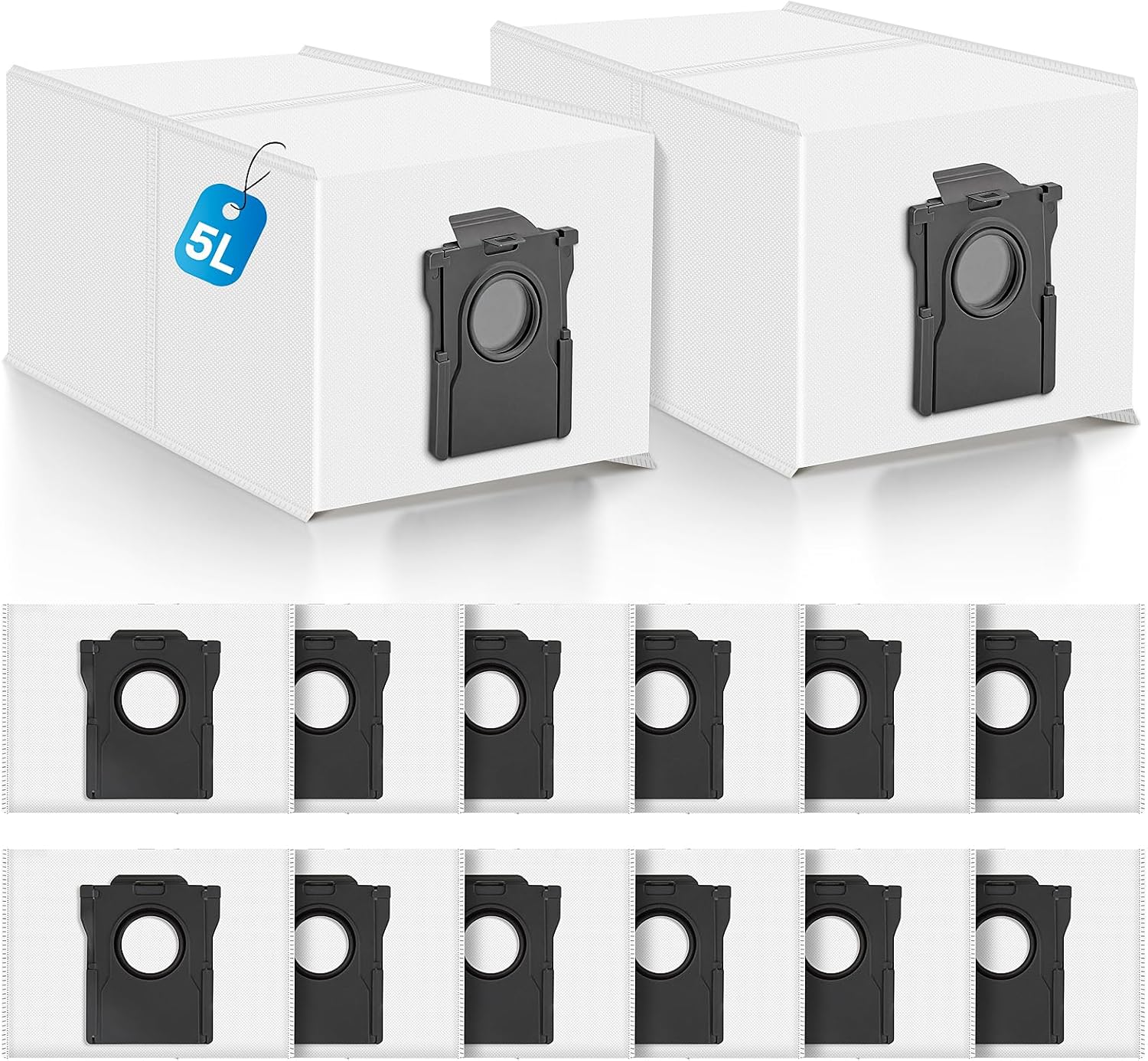 14 Staubbeutel Für Den Dreame D20 Pro Plus / D20 Plus Saugroboter, 5-liter-staubbeutel Mit Großem Fassungsvermögen, Ersatzzubehör