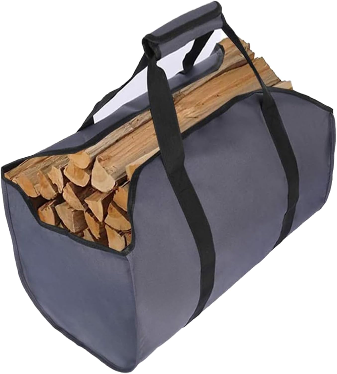 Brennholz-tragetasche – Großer Holzkorb – Aus Reißfestem Und Wasserdichtem Oxford-gewebe – Ideal Für Kamine Und Den Außenbereich – Auch Als Einkaufskorb Oder Tasche Verwendbar
