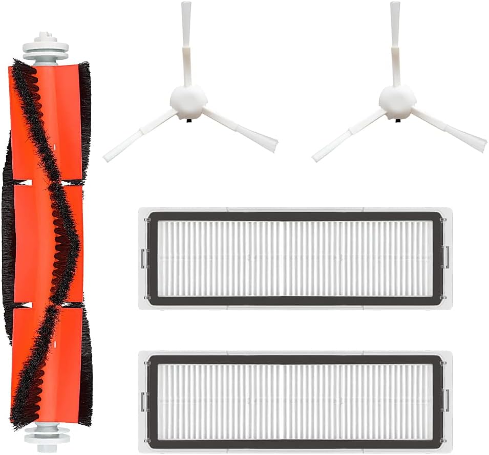 Ersatzteilset Kompatibel Mit Xiaomi Mijia 1c Stytj01zhm Mop Und Dreame F9. Ersatzteilset Für Xiaomi 1c Saugroboter. Seiten- Und Mittelbürsten Und
