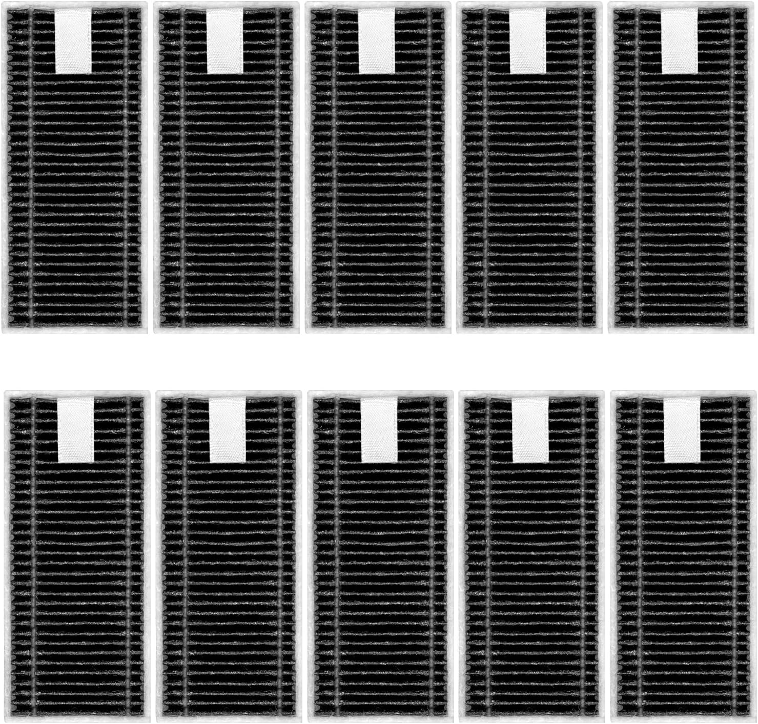 (10 Stück) X9 Pro Omni Ersatz-hepa-filter, Kompatibel Mit Den Ecovacs Deebot X8 Pro Omni, T80 Omni, X11 Omnicyclone Und X11 Pro Omni Saugrobotern. Zubehör- Und Filterset.
