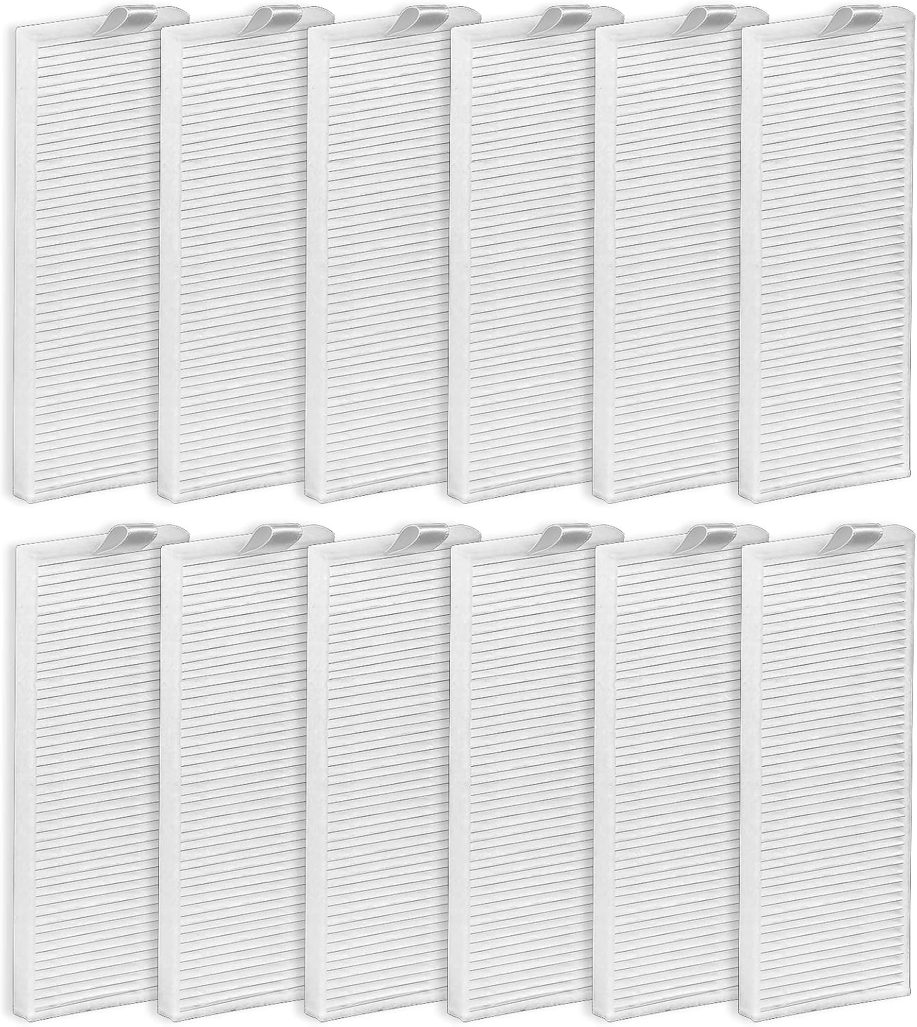 (12 Stück) Hepa-filter Kompatibel Mit Lefant Saugrobotern M210 Pro, M210p, M210b, M213s, M210s, M210, M213, Okp Life K2, K3, K3a, K4, K5, Ersatzfilterset