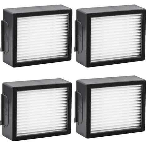 4er-pack Ersatzfilter, Kompatibel Mit Irobot Roomba E, I&j Serie E5, E6, I3, I3+, I4, I4+, I5, I5+, I6, I6+, I7, I7+, I8, I8+ Plus, Saugrobotern
