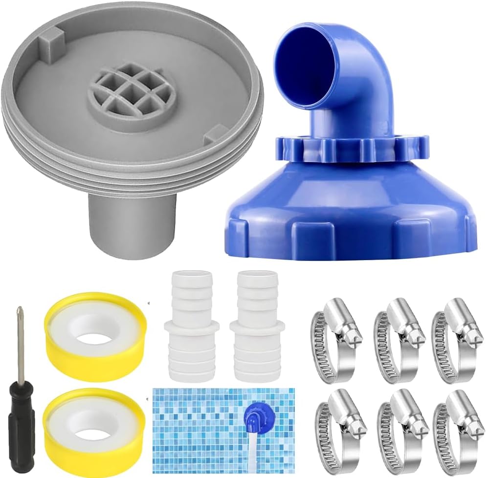 360° Drehbare Pool-einfülldüse, Pool-einlaufdüse, Verstellbare Auslassdüse Für Intex- Und Bestway-pools, 32/38-mm-schlauchanschluss, Zubehör