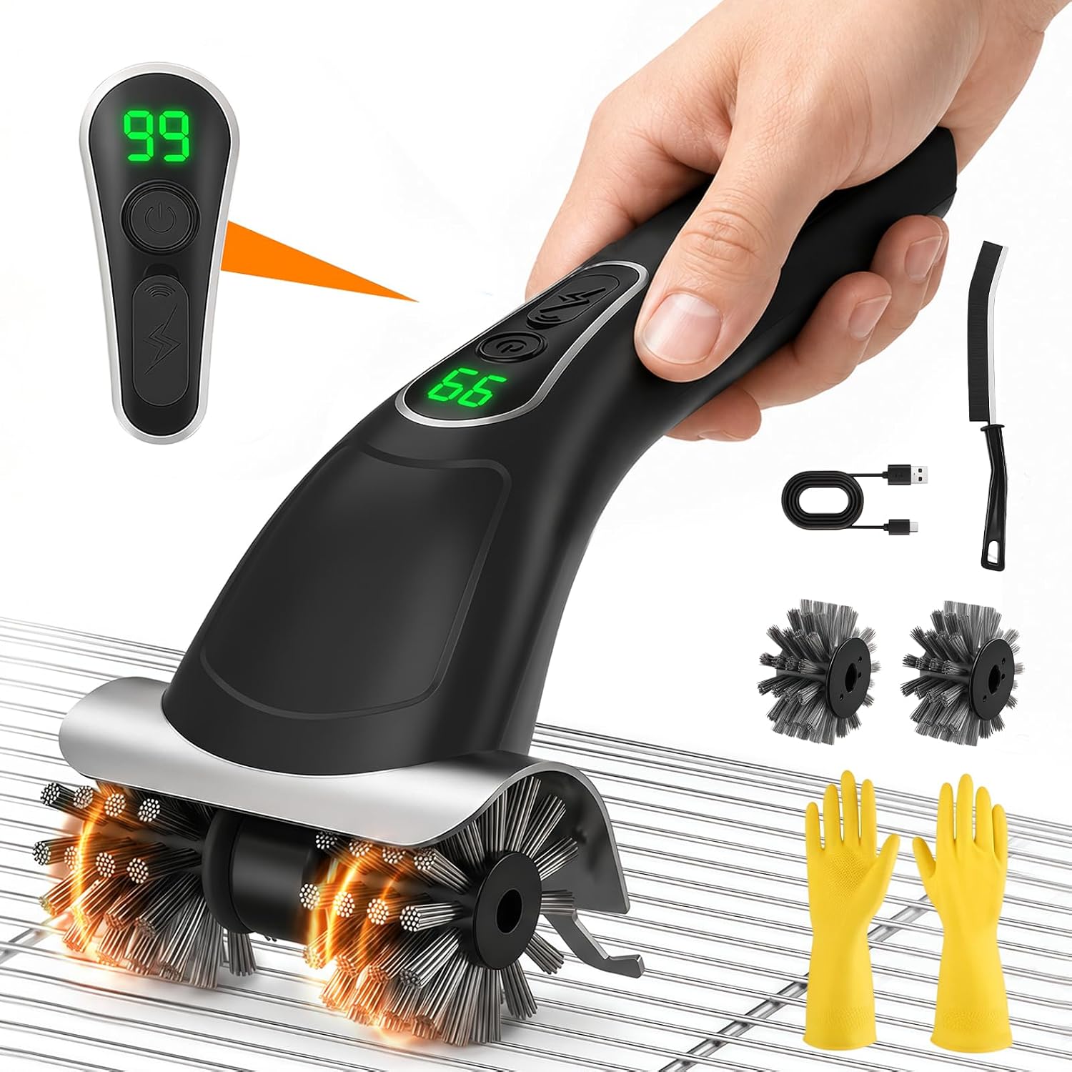 Kabellose Elektrische Grillbürste, Grillbürste