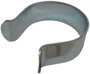 40er-pack Clips, 25 Mm Durchmesser, Für Gewächshäuser – Verzinkte Metallbefestigungen Für Tunnelgewächshäuser Mit 25-mm-rohren Oder -bögen – Zubehör Für Gewächshausabdeckungen Zur Anzucht Von Jungpfla