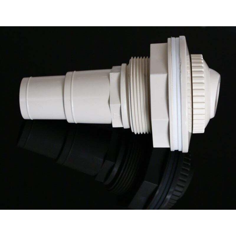 Verstellbare Einlaufdüse Für Aufstellpools – 58 Mm Durchmesser – Inklusive Dichtungen – Adapter Für 32/38-mm-schlauch – Piscineo
