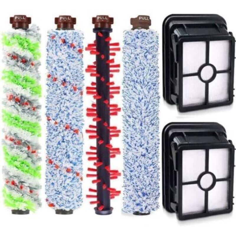 Zubehör Bissell Crosswave - 4 Brosse Principale + 2 Tamis Filtrant 1866 1868 1926 1785