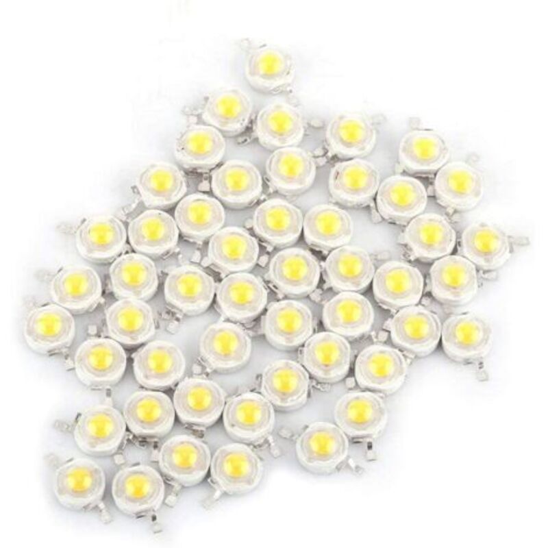 100 Stück Hochleistungs-led-chip, 1 W, Superhelle Intensität, Smd-lichtemitter-komponenten, Diodenbirne, Lampenperlen, Chip, Diy-leuchte Für Spot-flutlicht