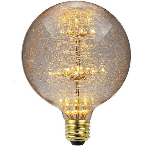 Led-ampulle, Retro-ampulle, Rgb-ampulle, Künstliche Glasampulle, Dekorative Dekorative Lampe, E27 220/240v E27 (g125)