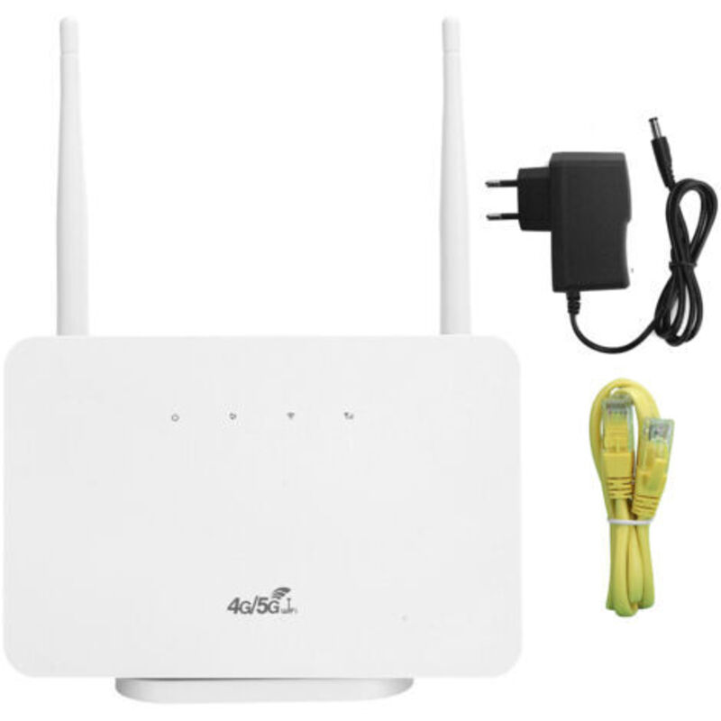 Mobiler Tragbarer 4g-wlan-router Mit Wan-lan-port Und Sim-karte Für Windows 110–240 V (stecker Ue)