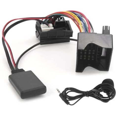 Kabel-audio-adapter Bluetooth 5.0 Aux-in Für Das Auto Citroen C2/ C3/ C4/ C5/ C6 Mit Mikrofon