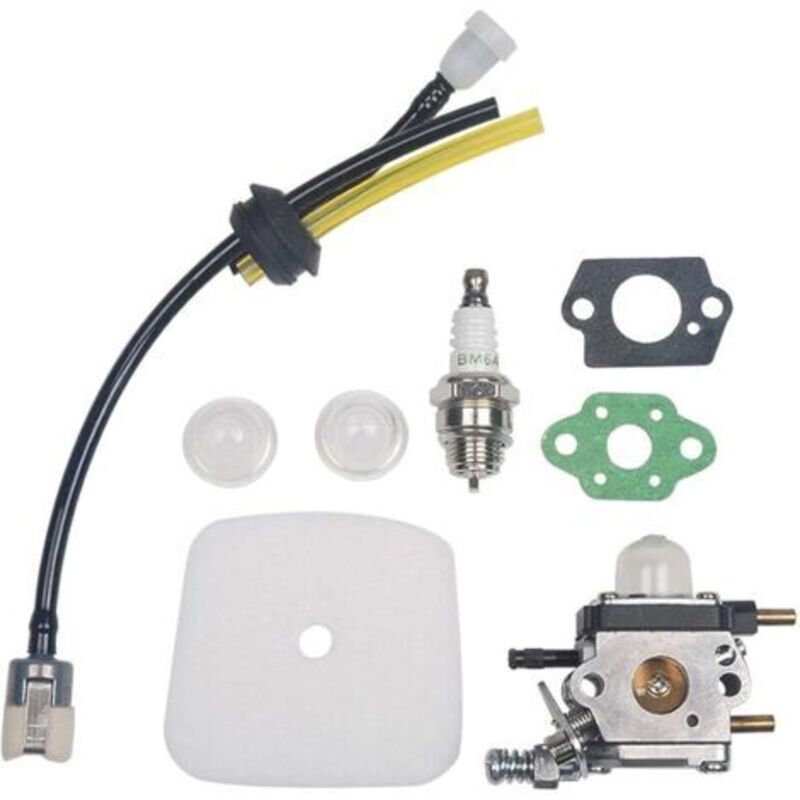 C1u-k54a Vergaser-luftfilter-kraftstoff-zündkerzen-set, Kompatibel Mit 2-takt Mantis 7222 7222e 7222m 7225 7230 7234 7240 7920 7924