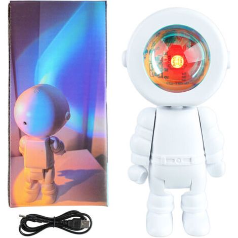 Astronautendirigélampe De Projecteurdécoration De Chambre -chargement Tactile