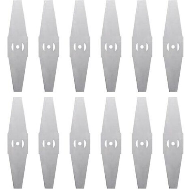 12 Fadentrimmerklingen Aus Metall, Ersatzklingen Für Elektrische Fadentrimmer, Freischneiderzubehör, Trimmerklingen