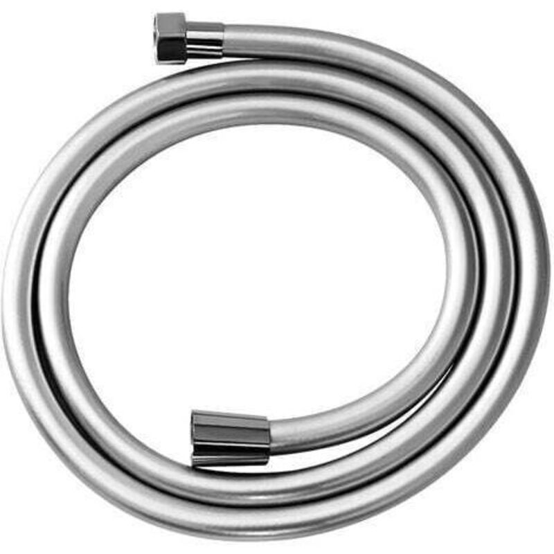 Flexible Duscharmatur, 2000 Mm, Anti-plissee, Brillante Endung, Universeller 1/2-zoll-duschschlauch, Verchromt