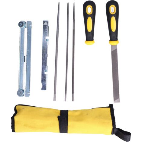 Kit De Meulage Pour Tronçonneuse Mit Kalkplatte 3/16", 5/32"", 7/32