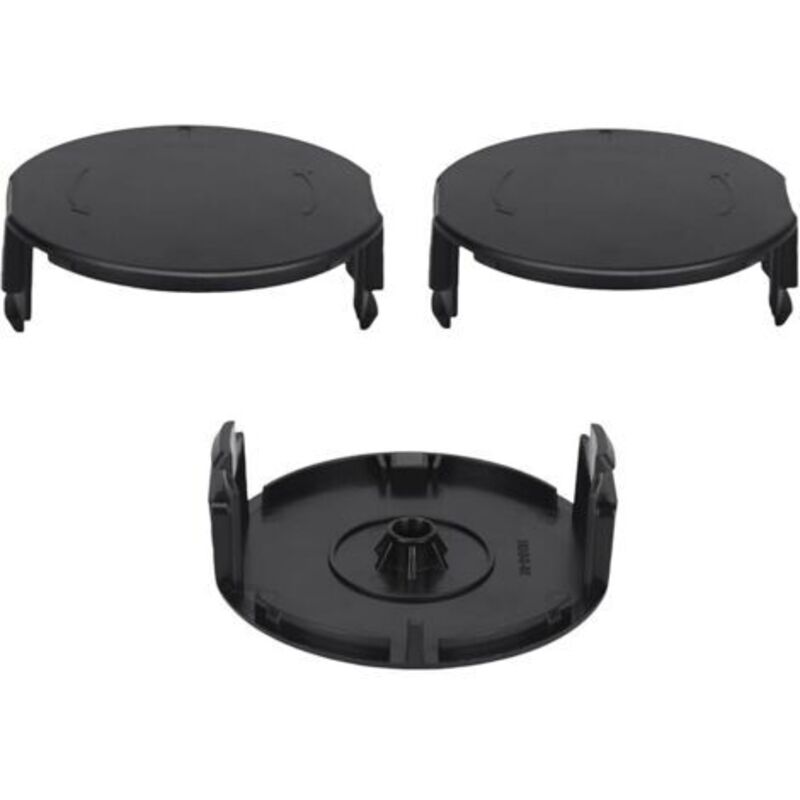 3er-pack Spulenabdeckung 1600a01r5j – Kompatibel Mit Bosch Universalgrasscut 18/18-26/18-260 Rasentrimmer – Kompatibel Mit Bosch F016800570 Fadenspule