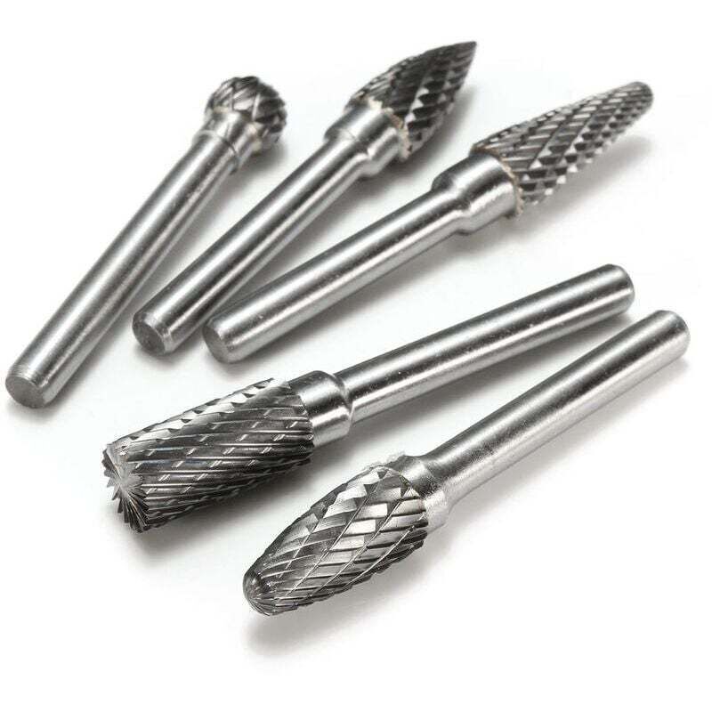 5x 1/4" Foret Rotatif Cnc Gravure Défonceuse