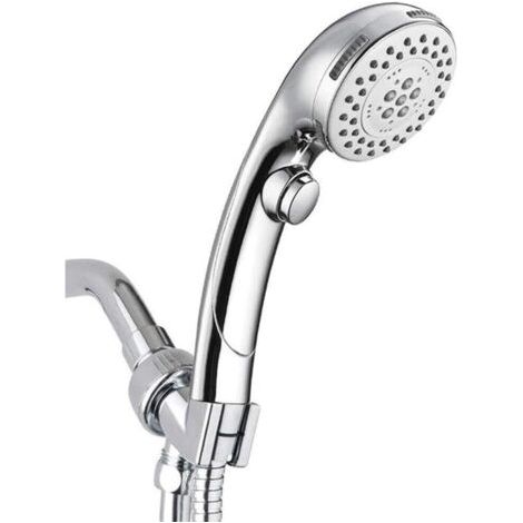 Handbrause In Kronleuchterform Mit Einstellbarer Pausensteuerung, Druckwasser, 6 Sprühmodi, Funktion Für Den Familiengebrauch