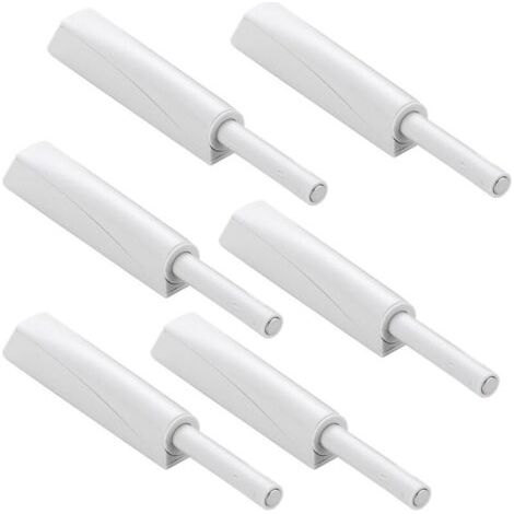 Lot Von 6 Push-to-open-türen Mit Doppeltem Druck – Magnetschlösser Für Schrank- Und Schranktüren