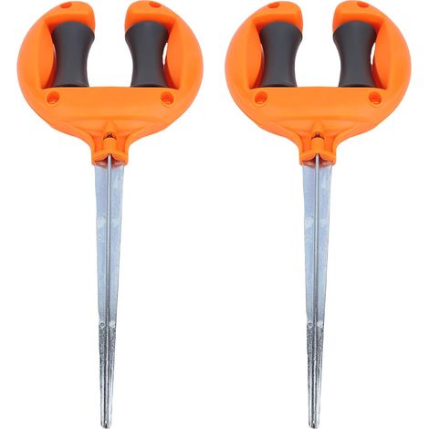 Lot Von 2 Anleitungen Für Gartenteiche – Abs-piquets Mit Rouleaux – Stützen Für Gartenteiche Und Lanzen – Schutz Der Pflanzen, Des Gartens Und Des Fells