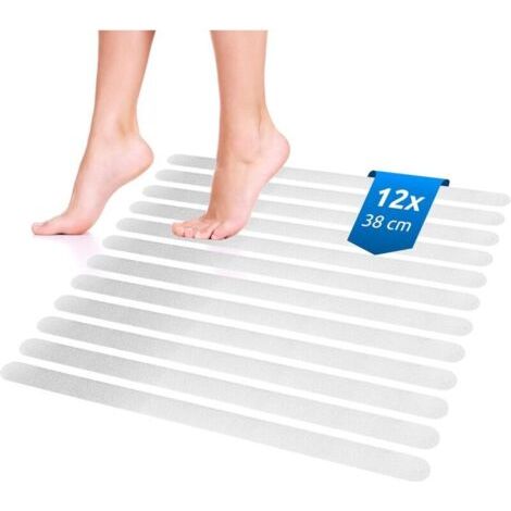 Rutschfeste Aufkleber Für Dusche Und Badewanne, 12er-set, Transparente Sicherheits-badewannenstreifen, Rutschfeste Duschmatte