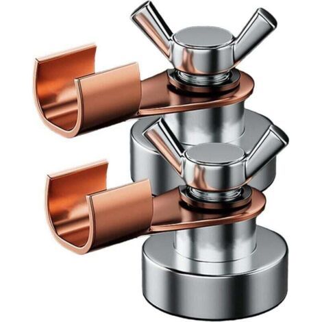 Magnetischer Schweißhalter, Xu, Schweiß-erdungsmagnet, 2 Erdungsklemmen-werkzeuge Für Schweißhalter, Starker Magnetismus, Kupfer-elektroden-schweißflansche