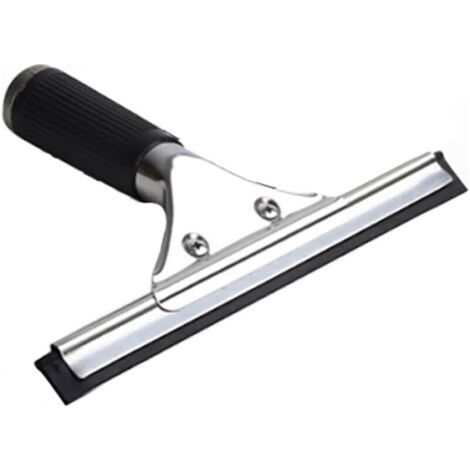 Universelles Schwarzes Raclette Für Duschvitrinen, Autovitrinen, Retrovisier, Zubehör Für Die Toilettenwäsche, 15 Cm, 6 Taschen