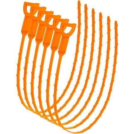 Abflussentsperrer, Verwendet Für Abwasserdusche, Küchenspüle, Badezimmer, Badewanne Und Toilette – 6er-set – Rapanda
