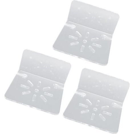 Omabeta Acryl-wandregale, Kleines Schwebendes Acryl-wandregal, 3-teilig, Für Auto-schließfach-kameras