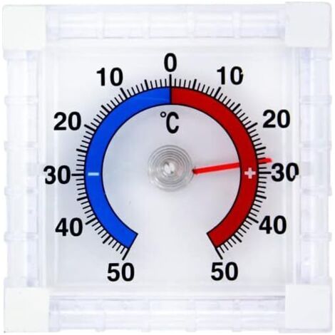 Selbstklebendes Innen-/außen-fensterthermometer