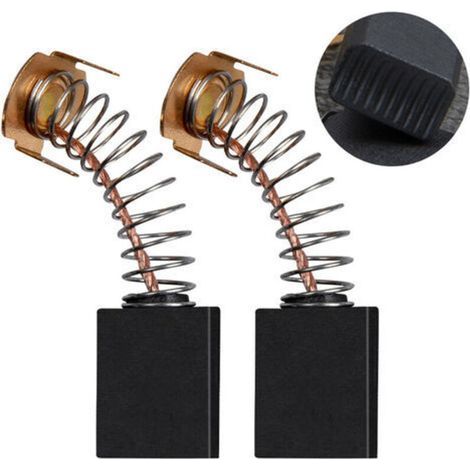 Motorkohlebürsten, Langlebige Premium-kohlebürsten, 12 X 8 X 5 Mm, Kompatibel Mit Winkelschleifern (10 Stück)