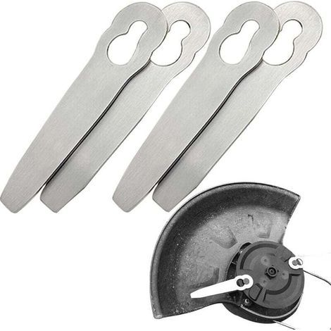 4 Ersatzklingen Aus Metall Kompatibel Mit Den Trimmern Polycut 2-2 Polycut 3-2, Fsa 45,d 57, Fse 52, Robust Und Bruchsicher Schneidmesser Zubehör Für Trimmer S