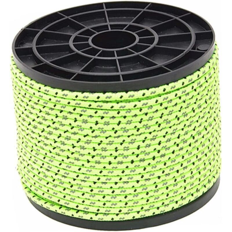 50 M Outdoor-camping-zeltseil, Winddicht, Reflektierend, Festes Seil Für Strandzelt, 4 Mm