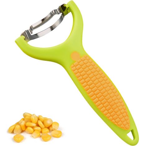 Batteuse À Maïs, Grattoir À Maïs Tranchant, Batteuse À Maïs En Acier Inoxydable Pour Couper The Maïs Cuit Et Le Maïs Frais En Épi.