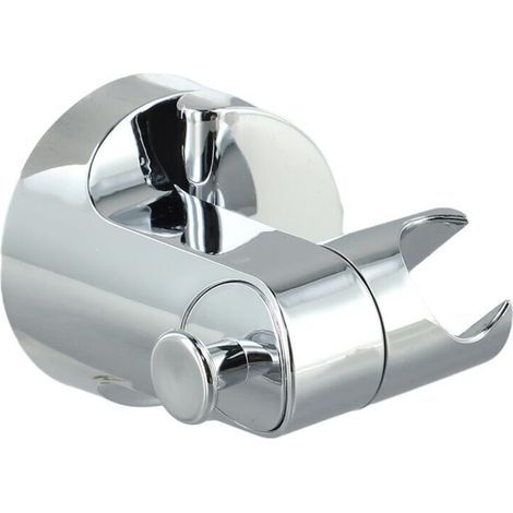 Ulisem Saugnapf-brausehalter, Duschkopfhalter Ohne Bohren, Winkel Verstellbar, Silberfarben