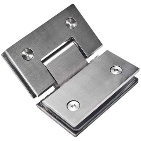 135°-duschscharnier Aus Edelstahl 304 – Für 8–12 Mm Glas – 2er-set – Einfache Installation Und Langlebig