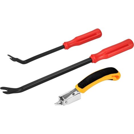 Agrafeuse-cloueuse À Main – Robustes Metall – Poignée Ergonomique – Mécanisme De Levage En Acier Trempé – Für Den Ruhestand Von Agrafes Und Clous
