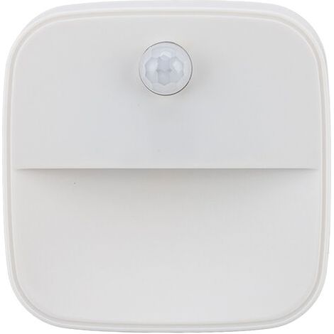 Jeffergarden Bewegungsmelder, 0,2 W, Nachtlicht, Warmes Licht, Abs-nachtlichter, Plug-in-körpersensor-lampe Für Flur, Eu-stecker 100–240 V
